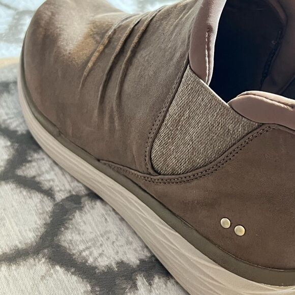 Ryka Water-Repellent Side-Zip Boots - Paragon - QVC.com Ryka Nubuck Stylish Tan Slip-On boots